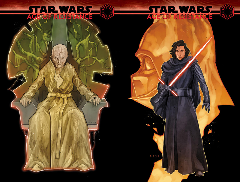 ... and the Snoke and Kylo Ren ones.